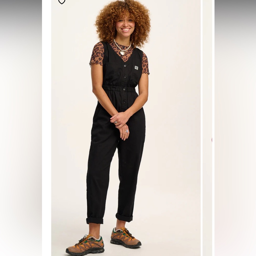 LUCY AND YAK jumpsuit size small black